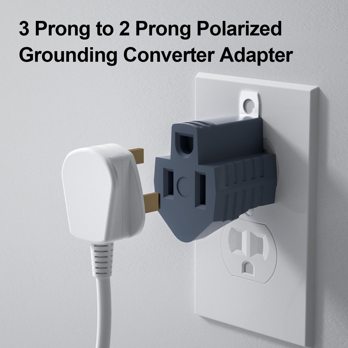 3 Prong to 2 Prong Adapter