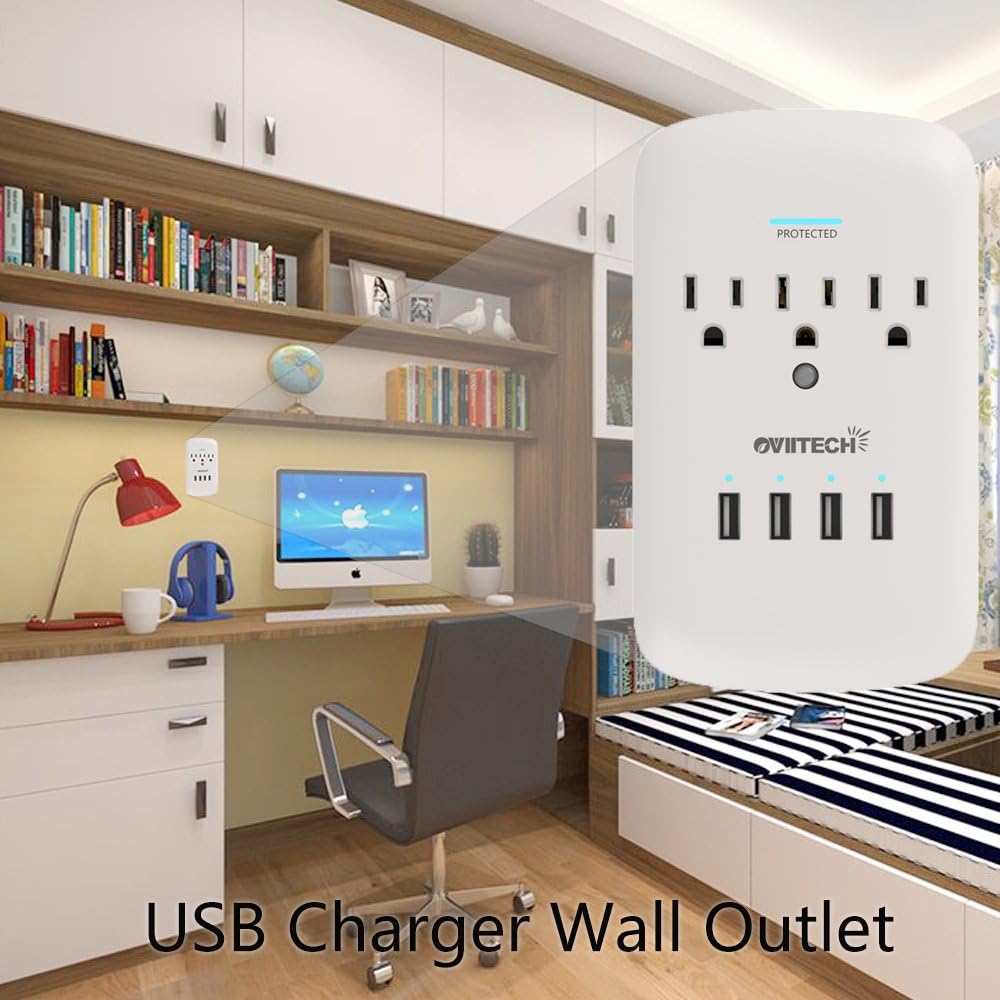 Multi Outlet Wall Mount Adapter