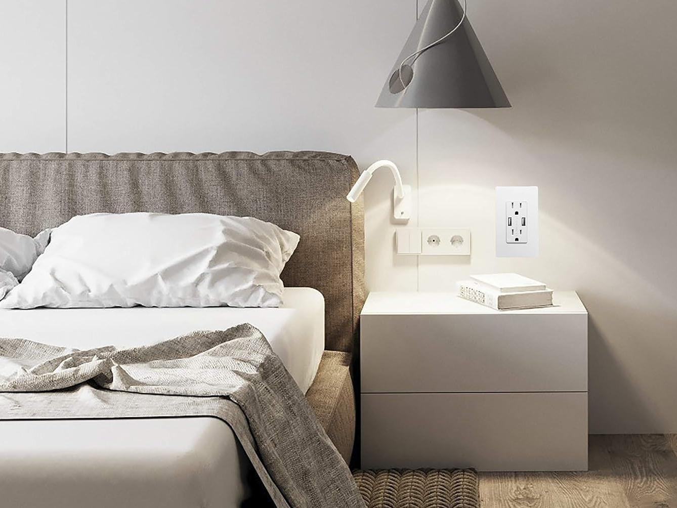 Wall Charger with USB 2Pack