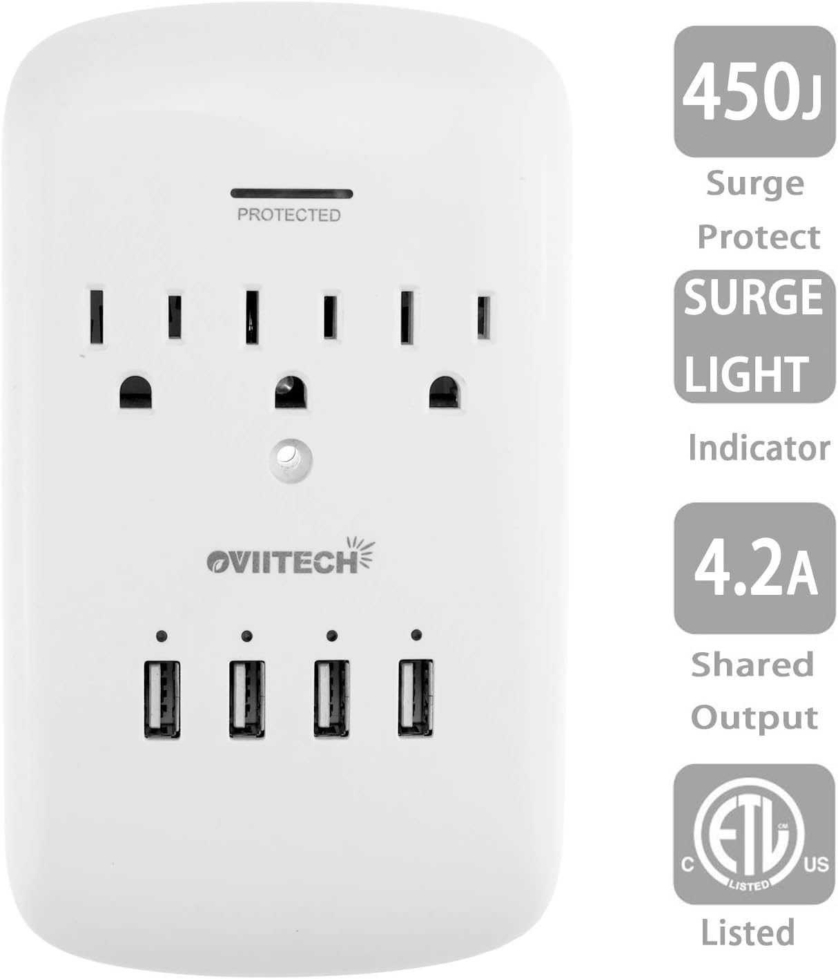 Multi Outlet Wall Mount Adapter