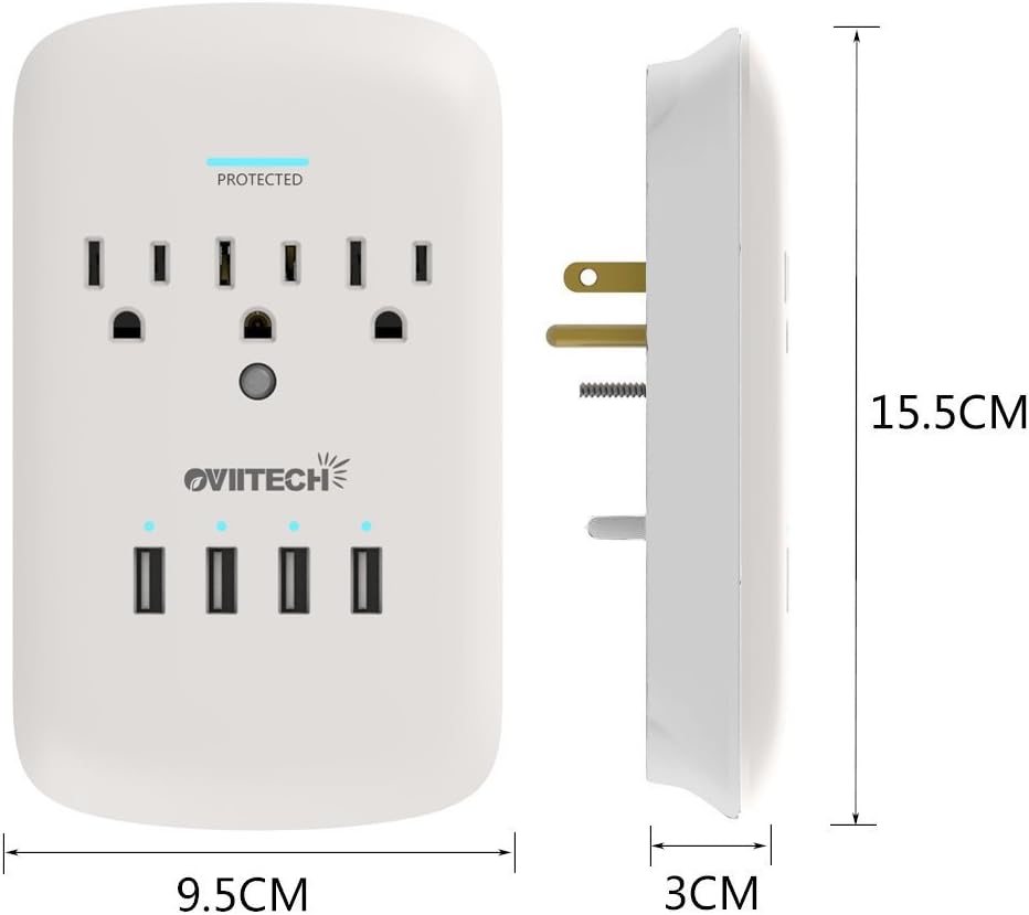 Multi Outlet Wall Mount Adapter