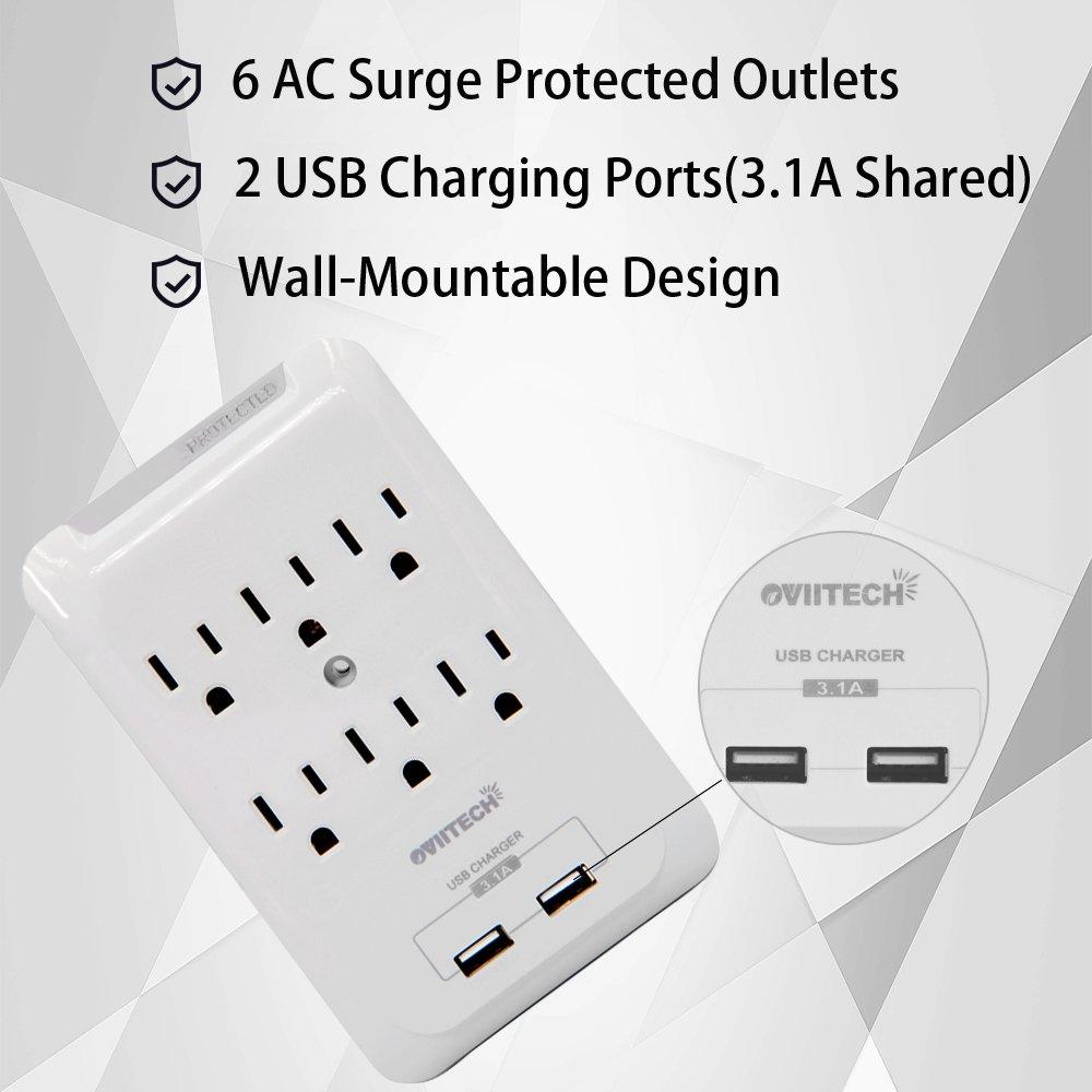 Multi-Function Wall Mount Adapter 6 AC