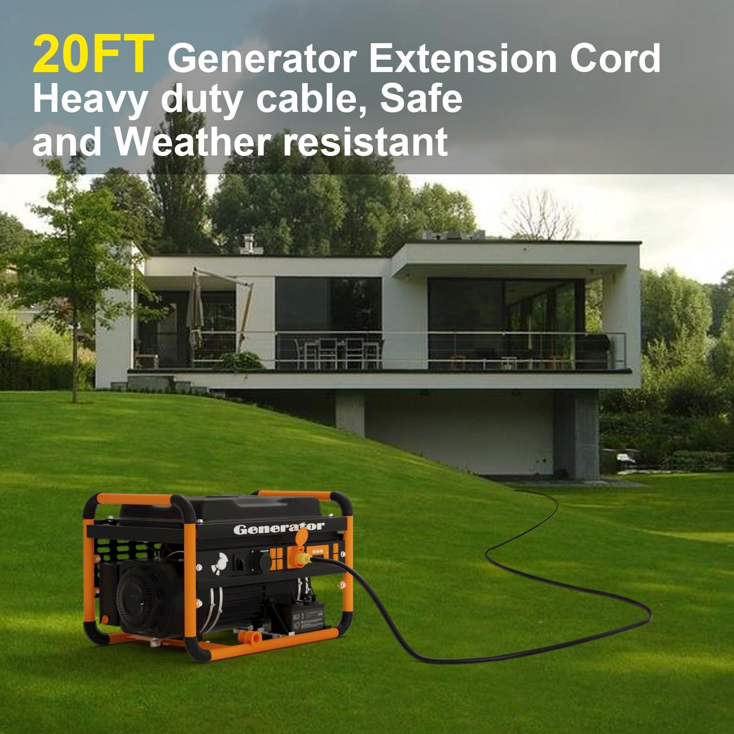 20Feet Generator Extension Cords