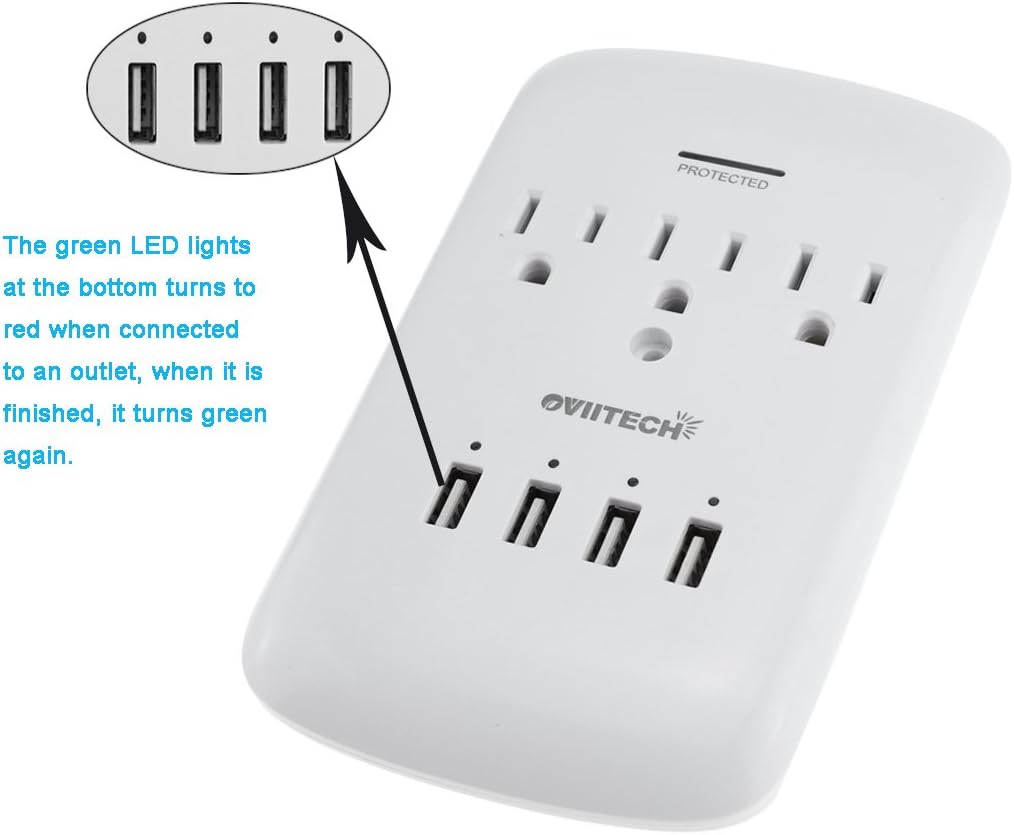 Multi Outlet Wall Mount Adapter