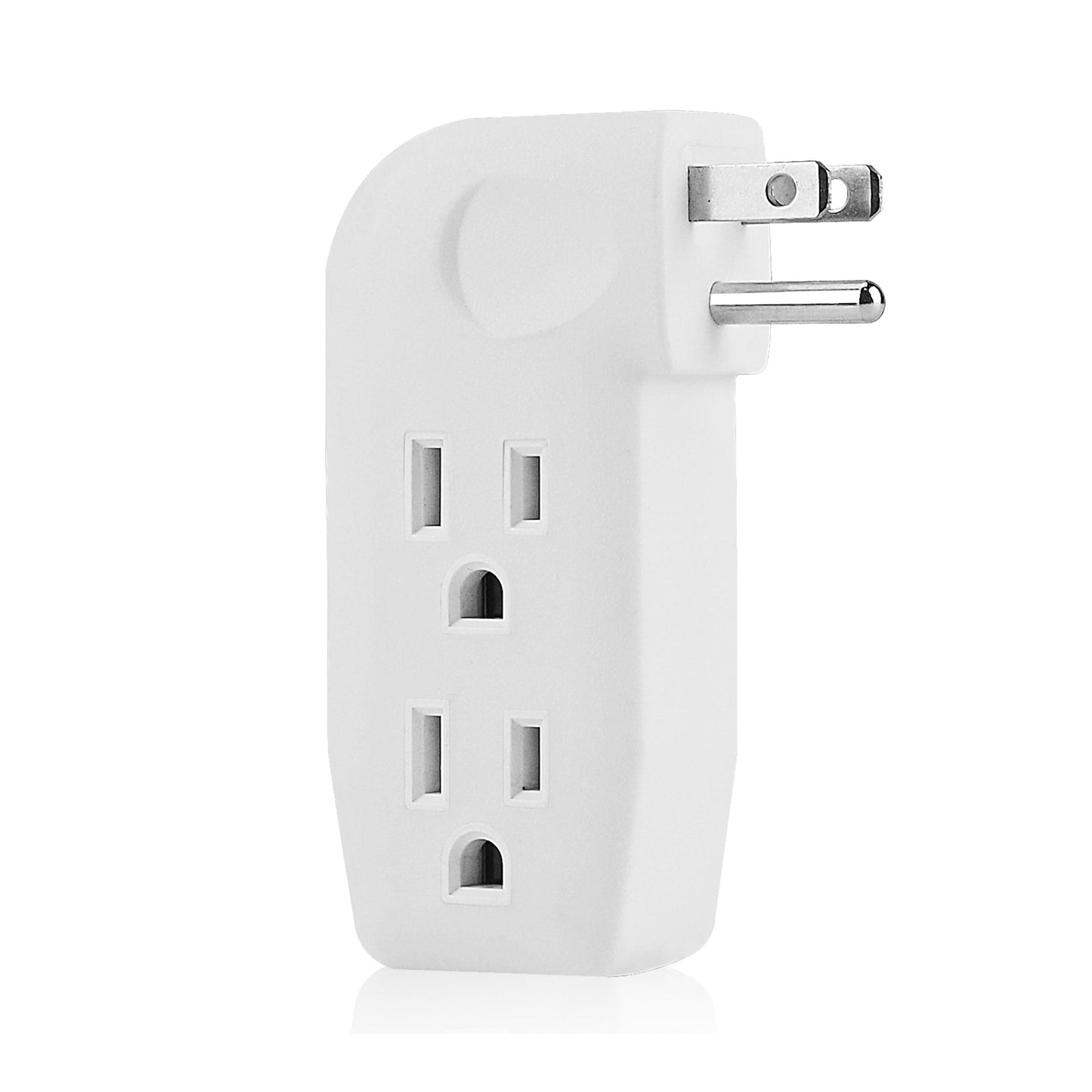 3 Way Outlet Vertical Wall Adapter