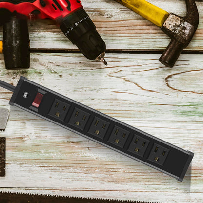 6 Outlets Metal Socket