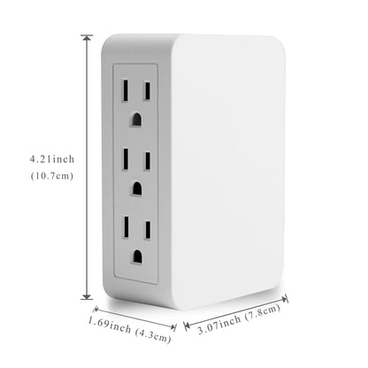 Plug in Outlet Extender 2Pack