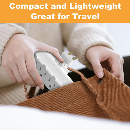 3 Outlet Swivel Wall Adapter