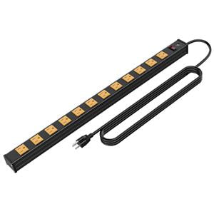 12 Outlets Heavy Metal Socket