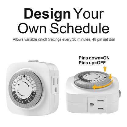 24 Hour Indoor Mechanical Timer