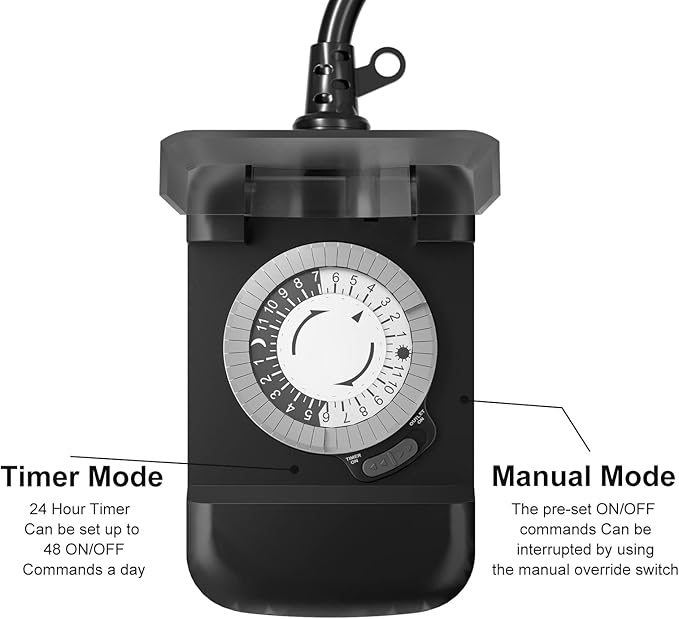 24 Hour Outdoor Mechanical Timer