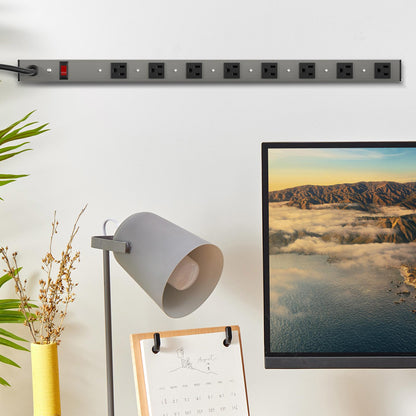 8 Outlets Metal Socket Power Strip