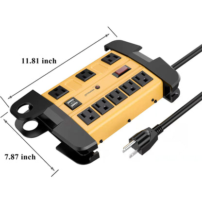 Heavy Duty Power Strip with USB