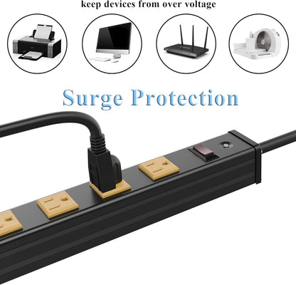 12 Outlets Heavy Metal Socket