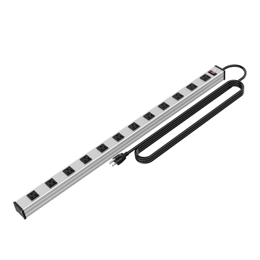 12 Outlets Metal Power Strip