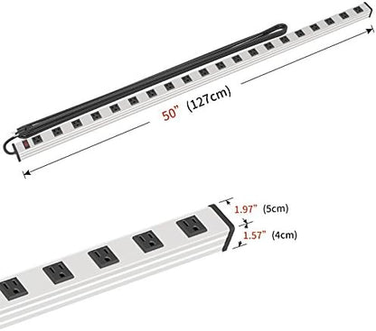 20 Outlet Metal Socket Power