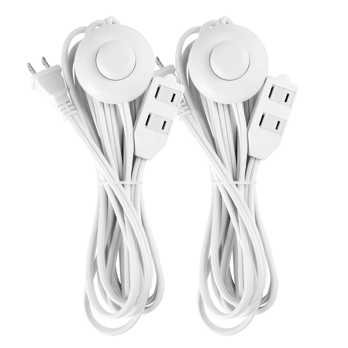12 Feet Extension Cords 2Pack