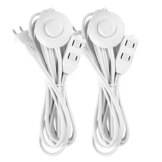 12 Feet Extension Cords 2Pack