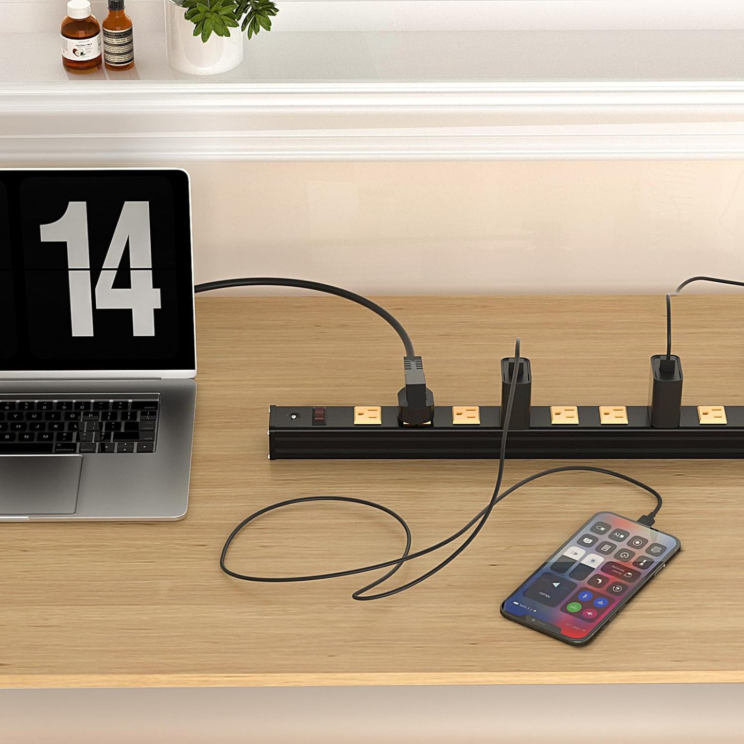 12 Outlets Heavy Metal Socket