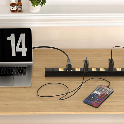 12 Outlets Heavy Metal Socket
