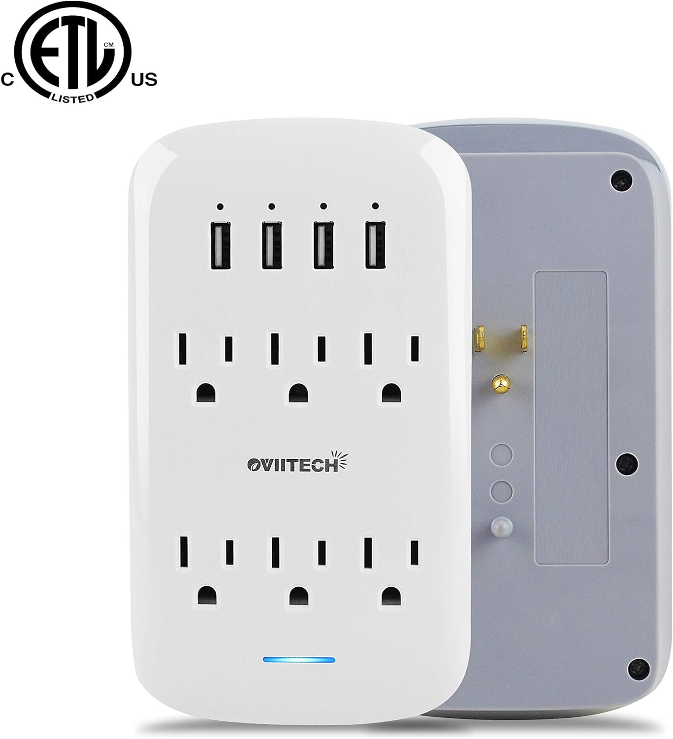 6 Outlet Extender with USB Ports